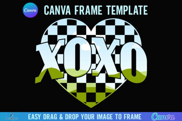 Checkered Heart Valentine XOXO Canva: A Designer's Guide to Sweet, Strategic Design