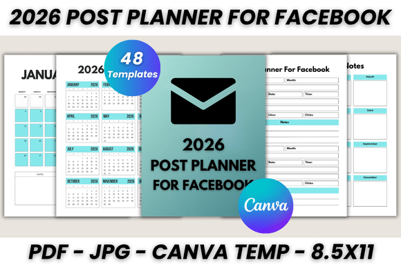 Master Your 2026 Facebook Content Strategy with This Canva Planner