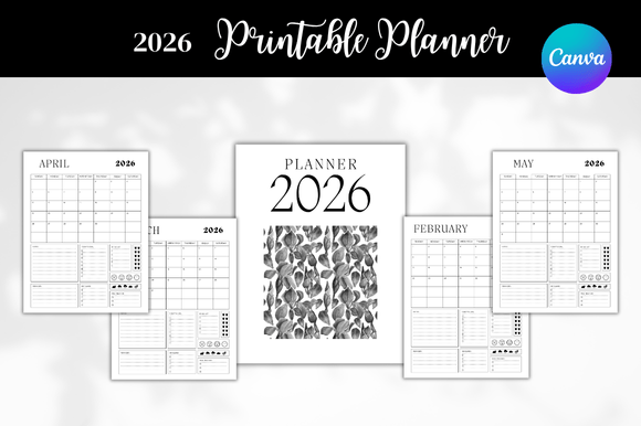 Master Your Year with a 2026 Planner Canva Template Editable