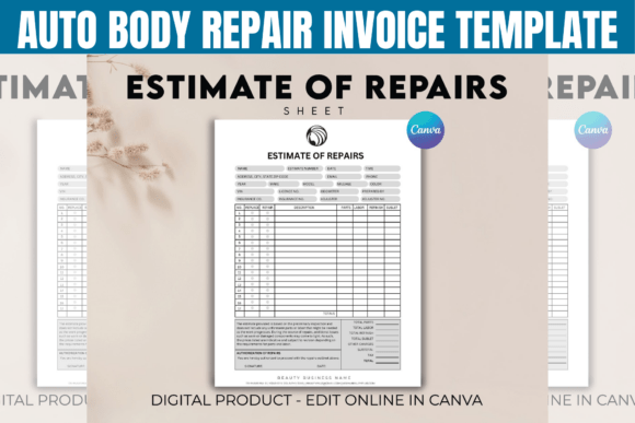 Mastering the Auto Body Repair Invoice & Estimate