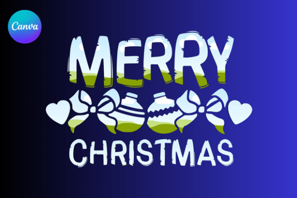 Merry Christmas Ornaments Canva Frame: Your Festive Design Shortcut